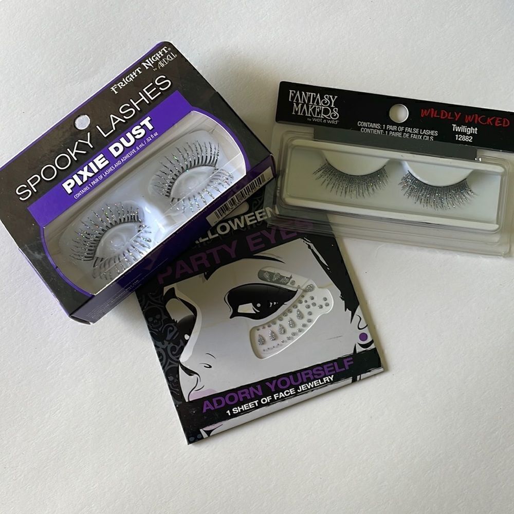 Halloween Lashes and Party Eyes